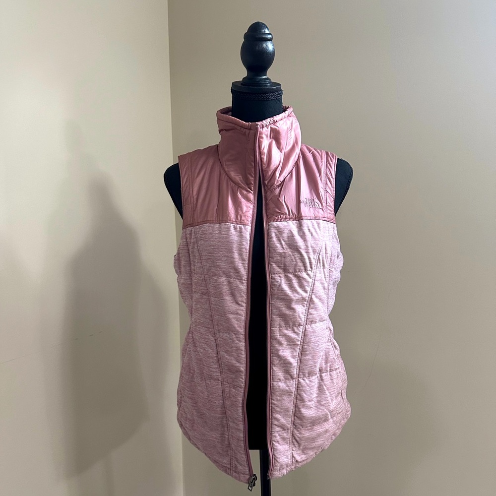 NorthFace Pink Vest - Size Small